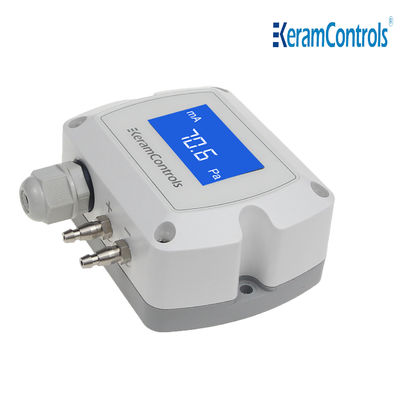 Máy phát áp suất chênh lệch màn hình LCD 0-10V cho HVAC