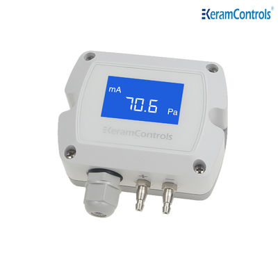 Máy phát áp suất chênh lệch màn hình LCD KDP210 RS485 cho phòng sạch
