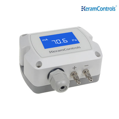 Máy phát áp suất chênh lệch màn hình LCD KDP210 RS485 cho phòng sạch