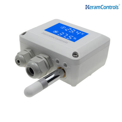 Bộ truyền nhiệt độ ẩm màn hình LED 16-30V