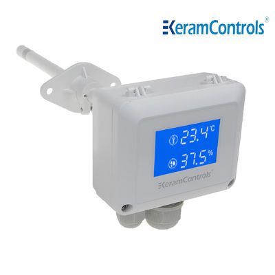 Cảm biến áp suất độ ẩm nhiệt độ treo tường 0-10V IP65