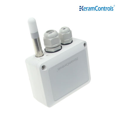 Cảm biến nhiệt độ và độ ẩm được gắn trong ống dẫn khí 16-30V
