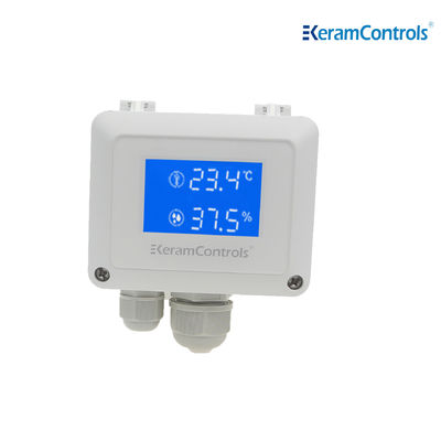 Máy phát cảm biến gắn ống dẫn khí Độ ẩm RS485 IP65