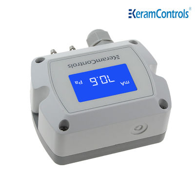 Máy phát áp suất vi sai 100Pa DPT 1000Pa 4-20mA Tự động hóa tòa nhà