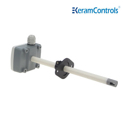 Máy phát vận tốc không khí 4-20mA 0-10V 16-24V Loại cáp