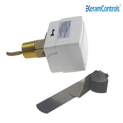Công tắc dòng chảy chất lỏng bằng đồng thau OEM IP65 24V 15A để sưởi ấm điều hòa không khí