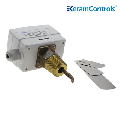 Công tắc dòng chảy chất lỏng OEM IP65 bằng đồng thau 24V 15A để sưởi ấm, điều hòa không khí