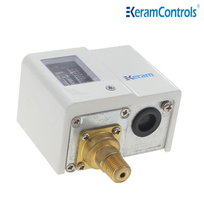 Kiểm soát Keram Chuyển đổi áp suất điều chỉnh cảm biến để giám sát áp suất không khí hoặc chất lỏng điện áp tối đa 250V