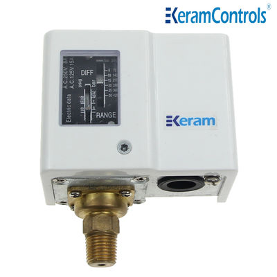 Công tắc áp suất có thể điều chỉnh IP54 Công tắc áp suất máy nén khí có thể điều chỉnh được CE
