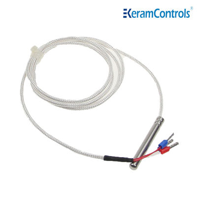 Cảm biến nhiệt độ không thấm nước PT100 PT1000 3 Dây 30mm
