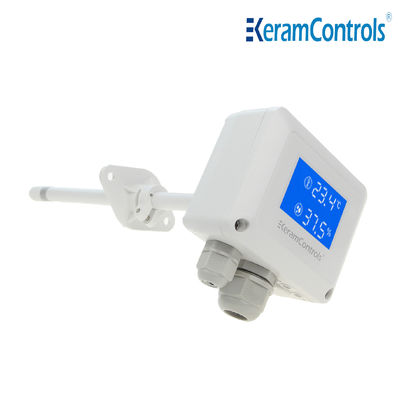 Máy phát nhiệt độ độ ẩm màn hình LCD 4-20mA cho nhà kính