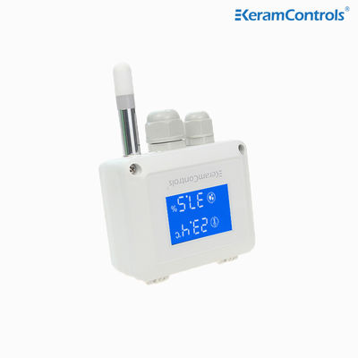 Cảm biến độ ẩm nhiệt độ Dwyer có thể thay thế với màn hình LCD đen