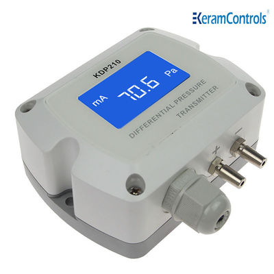 0-500pa Cảm biến chênh lệch áp suất bằng nhựa ABS PC cho HVAC