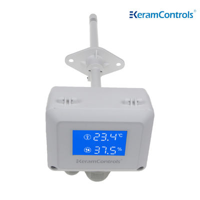 Cảm biến áp suất độ ẩm nhiệt độ treo tường 0-10V IP65