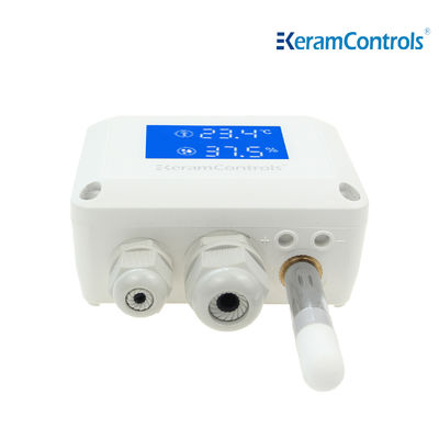 Máy phát cảm biến gắn ống dẫn khí Độ ẩm RS485 IP65
