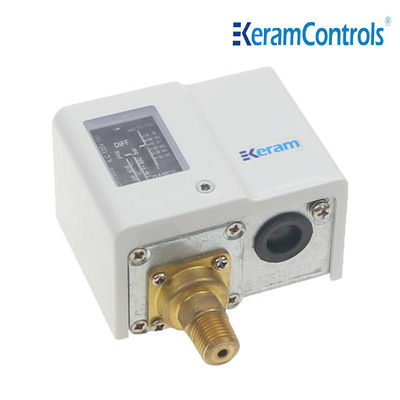 Công tắc áp suất có thể điều chỉnh IP54 Công tắc áp suất máy nén khí có thể điều chỉnh được CE