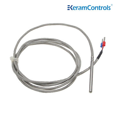 Cảm biến nhiệt độ không thấm nước PT100 PT1000 3 Dây 30mm