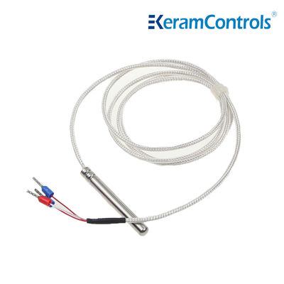 PTFE PT100 PT1000 Cảm biến nhiệt độ không thấm nước 2 dây