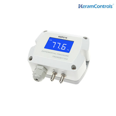 Cảm biến chênh lệch áp suất màu trắng 0- ± 500pa để kiểm soát áp suất HVAC