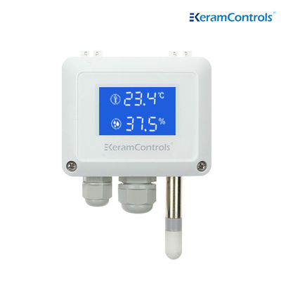 Cảm biến độ ẩm nhiệt độ áp suất 4-20mA IP65 Gắn ống dẫn khí