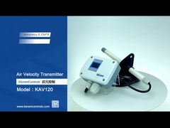 -20~+70℃ Máy phát vận tốc không khí cho hệ thống thể tích không khí thay đổi